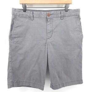 Tommy Bahama Mens Chino Shorts Size 36 Gray Coastal Casual Summer